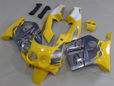 1988-1989 Grey Yellow Honda CBR250RR MC19 MC19 Motorcycle Fairings
