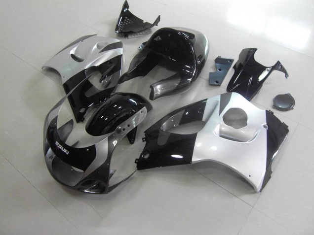 1996-2000 Silver Grey No Decals Suzuki GSXR 600 Motorcycle Fairings & Bodywork 1996-2000 Silver Grey No Decals Suzuki GSXR 600 Motorcycle Fairings & Bodywork