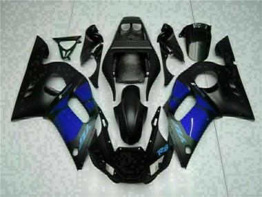 1998-2002 Blue Black Yamaha YZF R6 Motorcycle Fairings & Bodywork