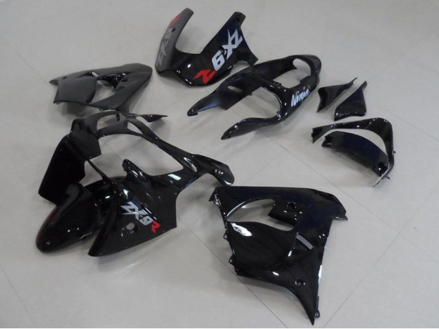 2000-2001 Black with Grey Decals Kawasaki Ninja ZX9R Motorcycle Fairings & Bodywork