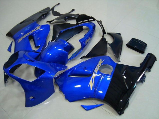 2000-2001 Blue Black Kawasaki Ninja ZX12R Motorcycle Fairings & Bodywork 2000-2001 Blue Black Kawasaki Ninja ZX12R Motorcycle Fairings & Bodywork