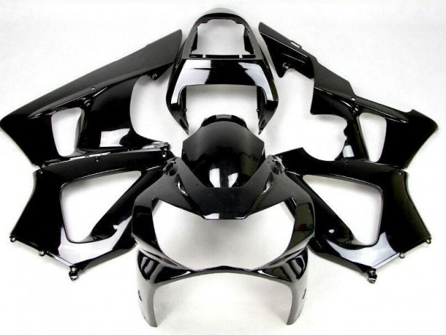 2000-2001 Glossy Black Honda CBR900RR 929RR Motorcycle Fairings 2000-2001 Glossy Black Honda CBR900RR 929RR Motorcycle Fairings