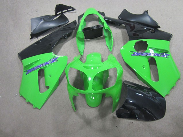 2000-2001 Green Kawasaki Ninja ZX12R Motorcycle Fairings & Bodywork 2000-2001 Green Kawasaki Ninja ZX12R Motorcycle Fairings & Bodywork