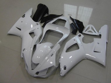 2000-2001 Pearl White Yamaha YZF R1 Motorcycle Fairings