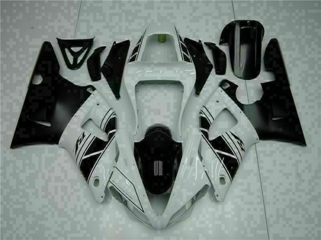2000-2001 White Yamaha YZF R1 Motorcycle Fairings & Plastics 2000-2001 White Yamaha YZF R1 Motorcycle Fairings & Plastics