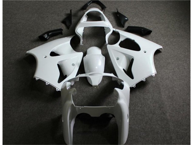 2000-2002 Unpainted Kawasaki Ninja ZX6R Motorcycle Fairings