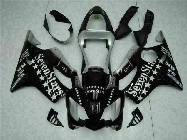 2001-2003 Black Honda CBR600 F4i Full Fairing Kit 2001-2003 Black Honda CBR600 F4i Full Fairing Kit