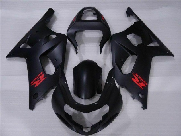 2001-2003 Black Suzuki GSXR 600/750 Fairing Kit 2001-2003 Black Suzuki GSXR 600/750 Fairing Kit