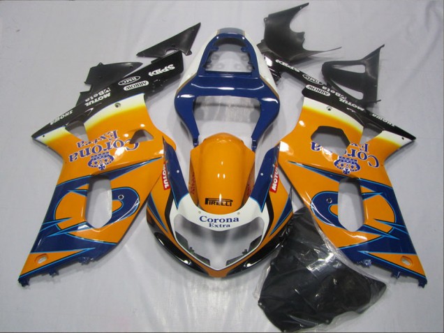 2001-2003 Movistar Mf6897 Suzuki GSXR600 Motorcycle Fairings & Bodywork 2001-2003 Movistar Mf6897 Suzuki GSXR600 Motorcycle Fairings & Bodywork