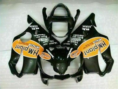 2001-2003 Orange Black Honda CBR600 F4i Motorcycle Fairings