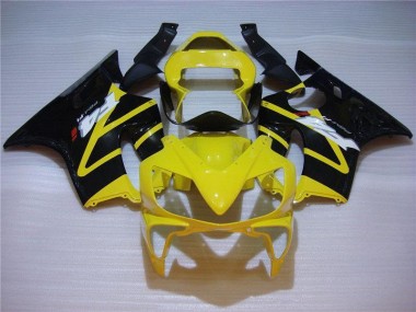 2001-2003 Yellow Black Honda CBR600 F4i Motorcycle Fairings & Bodywork