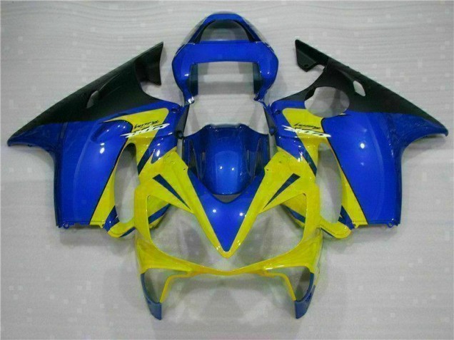 2001-2003 Yellow Blue Honda CBR600 F4i Motorcycle Fairings 2001-2003 Yellow Blue Honda CBR600 F4i Motorcycle Fairings