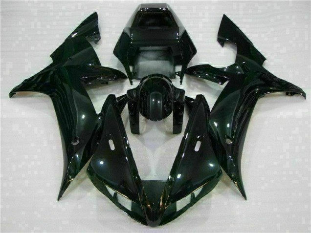 2002-2003 Black Yamaha YZF R1 Injection Fairing Kit 2002-2003 Black Yamaha YZF R1 Injection Fairing Kit
