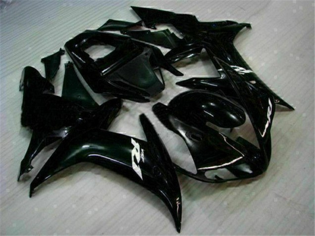 2002-2003 Black Yamaha YZF R1 Motorcycle Fairings & Plastics 2002-2003 Black Yamaha YZF R1 Motorcycle Fairings & Plastics