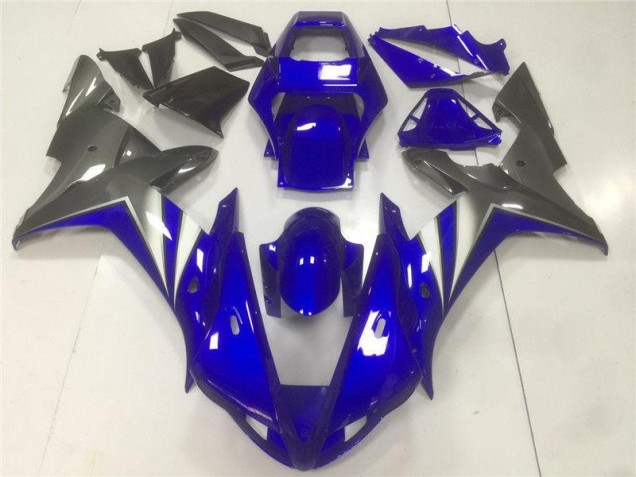 2002-2003 Blue Grey Yamaha YZF R1 Motorcycle Fairings 2002-2003 Blue Grey Yamaha YZF R1 Motorcycle Fairings