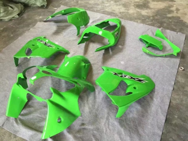 2002-2003 Green Kawasaki Ninja ZX9R Motorcycle Fairings & Bodywork 2002-2003 Green Kawasaki Ninja ZX9R Motorcycle Fairings & Bodywork