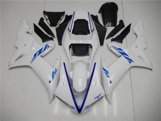 2002-2003 White Yamaha YZF R1 Injection Motorcycle Fairings 2002-2003 White Yamaha YZF R1 Injection Motorcycle Fairings