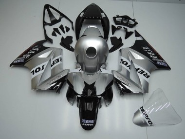 2002-2013 Silver Repsol Honda VFR800 Motorcycle Fairings & Bodywork