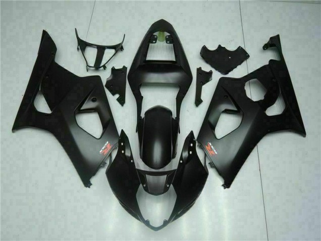 2003-2004 Black Suzuki GSXR 1000 Abs Fairing Kit 2003-2004 Black Suzuki GSXR 1000 Abs Fairing Kit