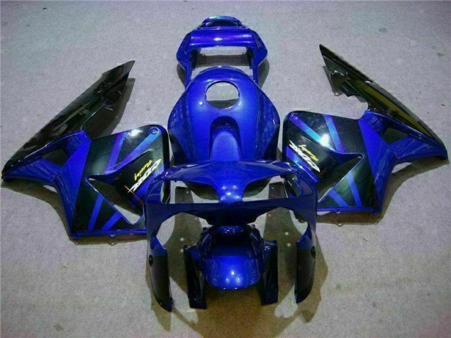 2003-2004 Blue Honda CBR600RR Full Fairing Kit 2003-2004 Blue Honda CBR600RR Full Fairing Kit