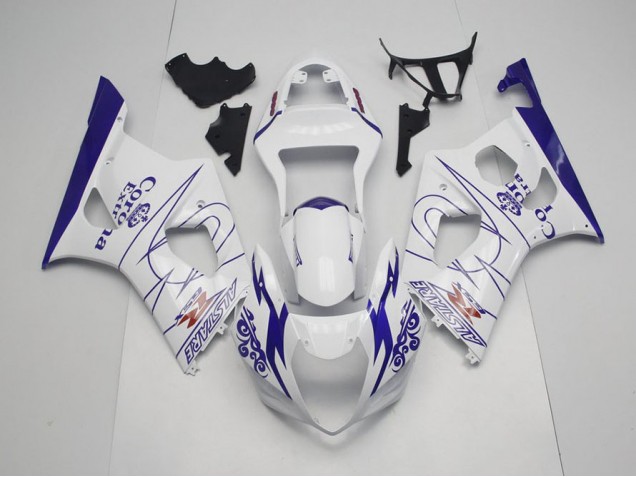 2003-2004 Blue Whie Corona Suzuki GSXR 1000 Motorcycle Fairings 2003-2004 Blue Whie Corona Suzuki GSXR 1000 Motorcycle Fairings