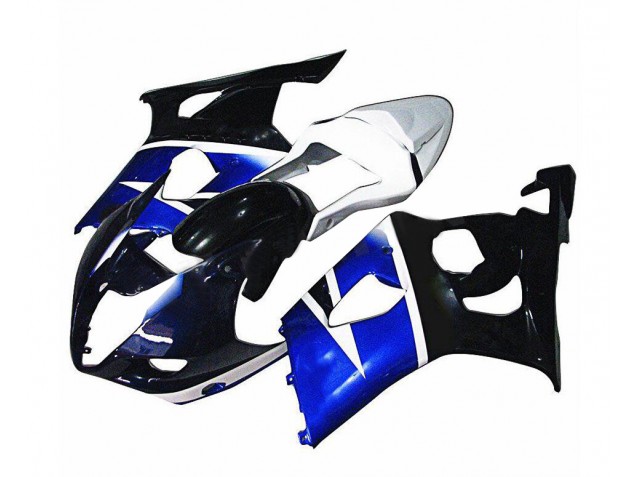 2003-2004 Blue White Suzuki GSXR 1000 Motorcycle Fairings 2003-2004 Blue White Suzuki GSXR 1000 Motorcycle Fairings