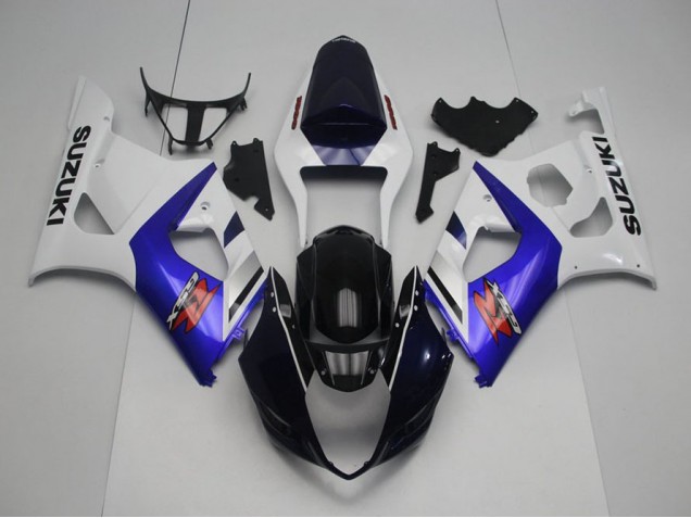 2003-2004 Dark Blue Front and Blue Suzuki GSXR 1000 Motorcycle Fairings 2003-2004 Dark Blue Front and Blue Suzuki GSXR 1000 Motorcycle Fairings