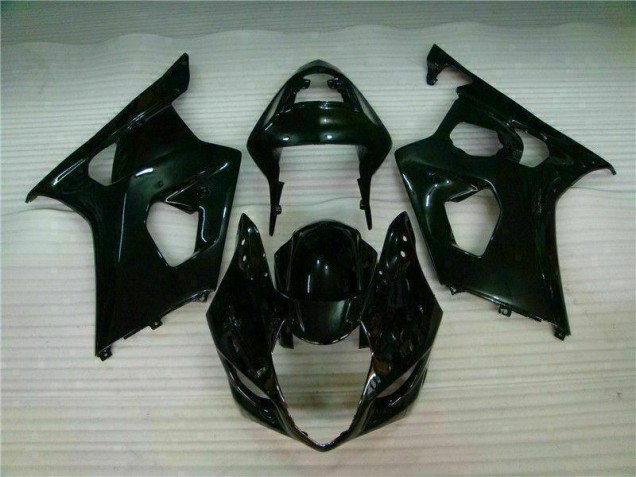 2003-2004 Glossy Black Suzuki GSXR 1000 Full Fairing Kit 2003-2004 Glossy Black Suzuki GSXR 1000 Full Fairing Kit