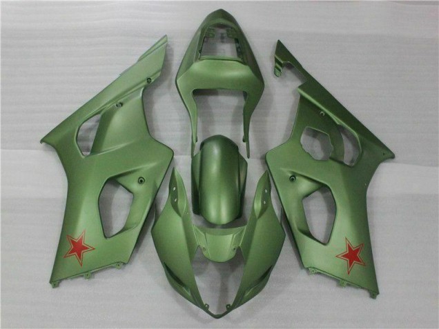 2003-2004 Green Suzuki GSXR 1000 Motorcycle Fairings 2003-2004 Green Suzuki GSXR 1000 Motorcycle Fairings