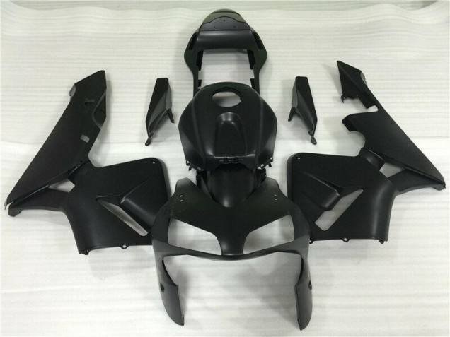 2003-2004 Matte Black Honda CBR600RR Motorcycle Fairings 2003-2004 Matte Black Honda CBR600RR Motorcycle Fairings