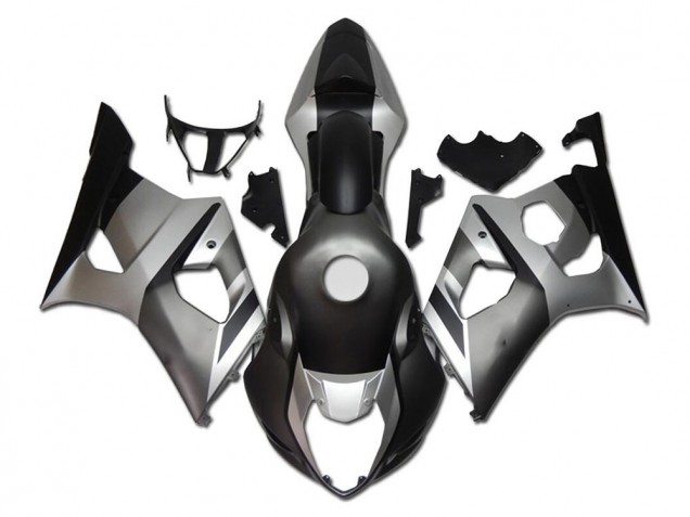 2003-2004 Matte Black Suzuki GSXR 1000 Motorcycle Fairings 2003-2004 Matte Black Suzuki GSXR 1000 Motorcycle Fairings