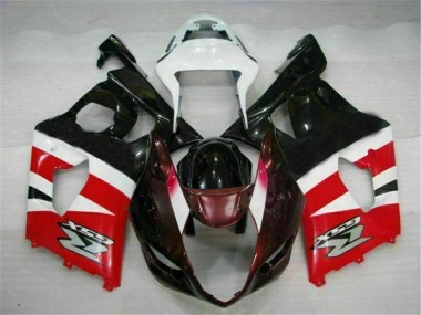 2003-2004 Red Black Suzuki GSXR 1000 Motorcycle Fairings & Bodywork
