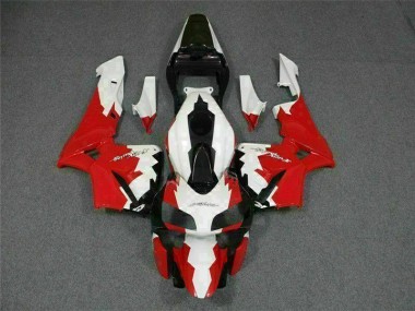 2003-2004 Red White Honda CBR600RR Motorcycle Fairings
