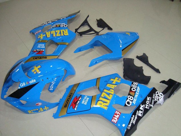 2003-2004 Rizla Suzuki GSXR 1000 Motorcycle Fairings 2003-2004 Rizla Suzuki GSXR 1000 Motorcycle Fairings