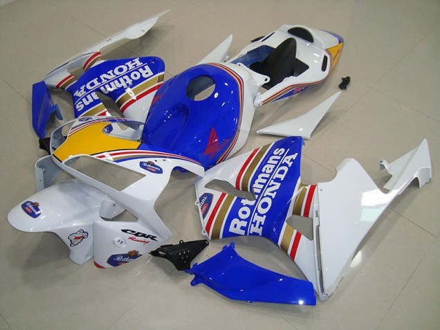 2003-2004 Rothmans Honda CBR600RR Motorcycle Fairings 2003-2004 Rothmans Honda CBR600RR Motorcycle Fairings