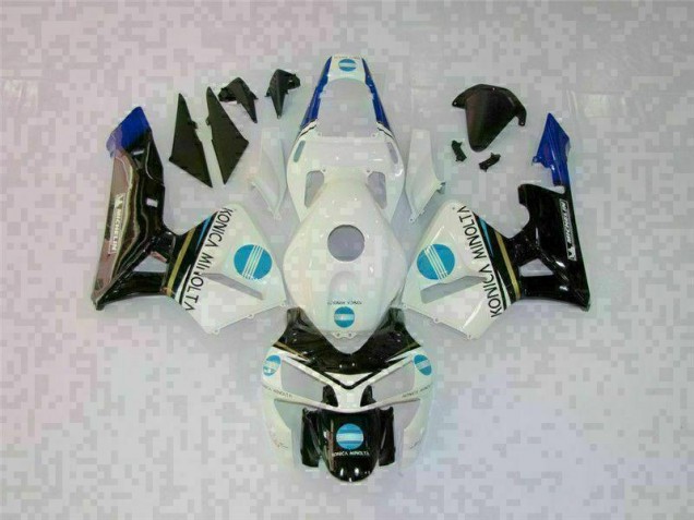 2003-2004 White Black Honda CBR600RR Motorcycle Fairings & Bodywork 2003-2004 White Black Honda CBR600RR Motorcycle Fairings & Bodywork