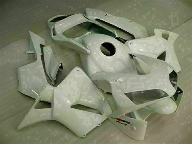 2003-2004 White Honda CBR600RR Full Fairing Kit 2003-2004 White Honda CBR600RR Full Fairing Kit
