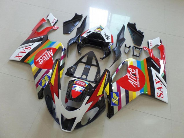 2003-2005 Colorfull Sax Aprilia RSV1000 Motorcycle Fairings 2003-2005 Colorfull Sax Aprilia RSV1000 Motorcycle Fairings