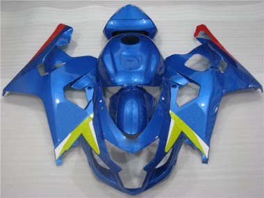 2004-2005 Blue Suzuki GSXR 600/750 Motorcycle Fairings