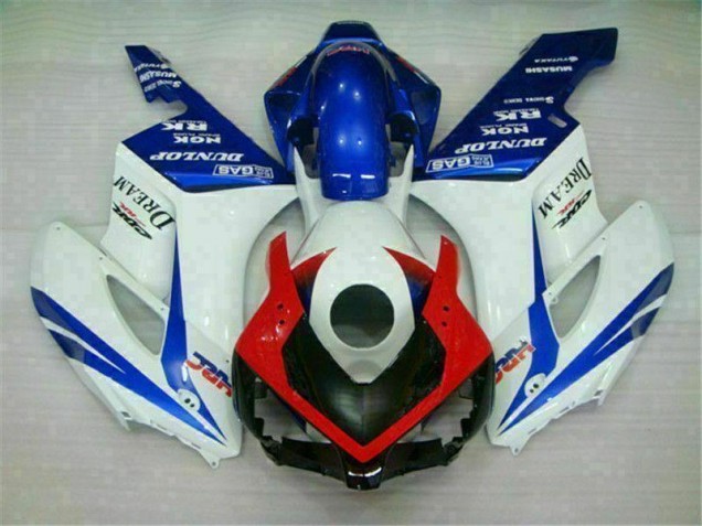 2004-2005 Blue White Honda CBR1000RR Full Motorcycle Fairings 2004-2005 Blue White Honda CBR1000RR Full Motorcycle Fairings