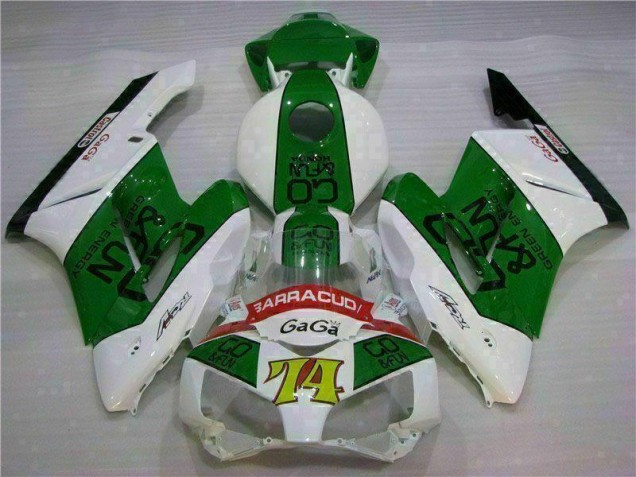 2004-2005 Green White Honda CBR1000RR Motorcycle Fairings 2004-2005 Green White Honda CBR1000RR Motorcycle Fairings