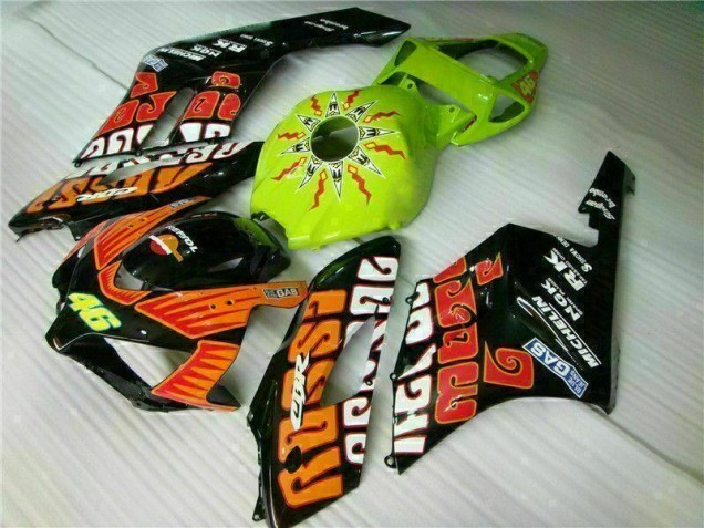 2004-2005 Orange Green Honda CBR1000RR Motorcycle Fairings 2004-2005 Orange Green Honda CBR1000RR Motorcycle Fairings