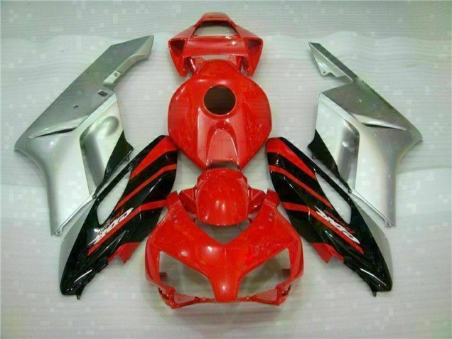 2004-2005 Red Silver Honda CBR1000RR Motorcycle Fairings 2004-2005 Red Silver Honda CBR1000RR Motorcycle Fairings