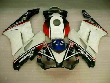 2004-2005 White Black Honda CBR1000RR Full Fairing Kit