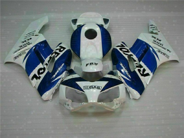 2004-2005 White Blue Honda CBR1000RR Fairing Kit 2004-2005 White Blue Honda CBR1000RR Fairing Kit