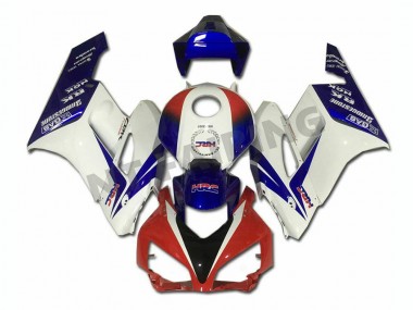 2004-2005 White Blue Red Honda CBR1000RR Motorcycle Fairings