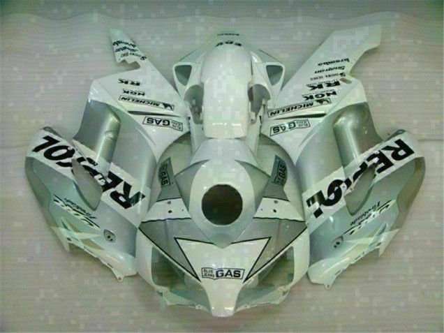 2004-2005 White Silver Honda CBR1000RR Motorcycle Fairings 2004-2005 White Silver Honda CBR1000RR Motorcycle Fairings