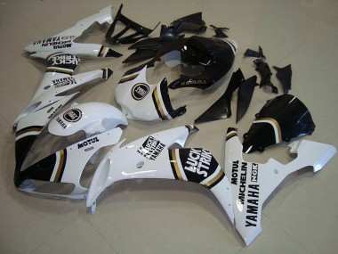 2004-2006 Black Gold White Yamaha YZF R1 Motorcycle Fairings