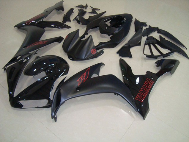 2004-2006 Matte Black Red Yamaha YZF R1 Motorcycle Fairings 2004-2006 Matte Black Red Yamaha YZF R1 Motorcycle Fairings