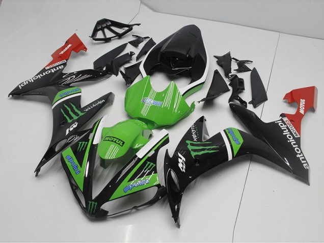 2004-2006 Monster Green Yamaha YZF R1 Motorcycle Fairings 2004-2006 Monster Green Yamaha YZF R1 Motorcycle Fairings
